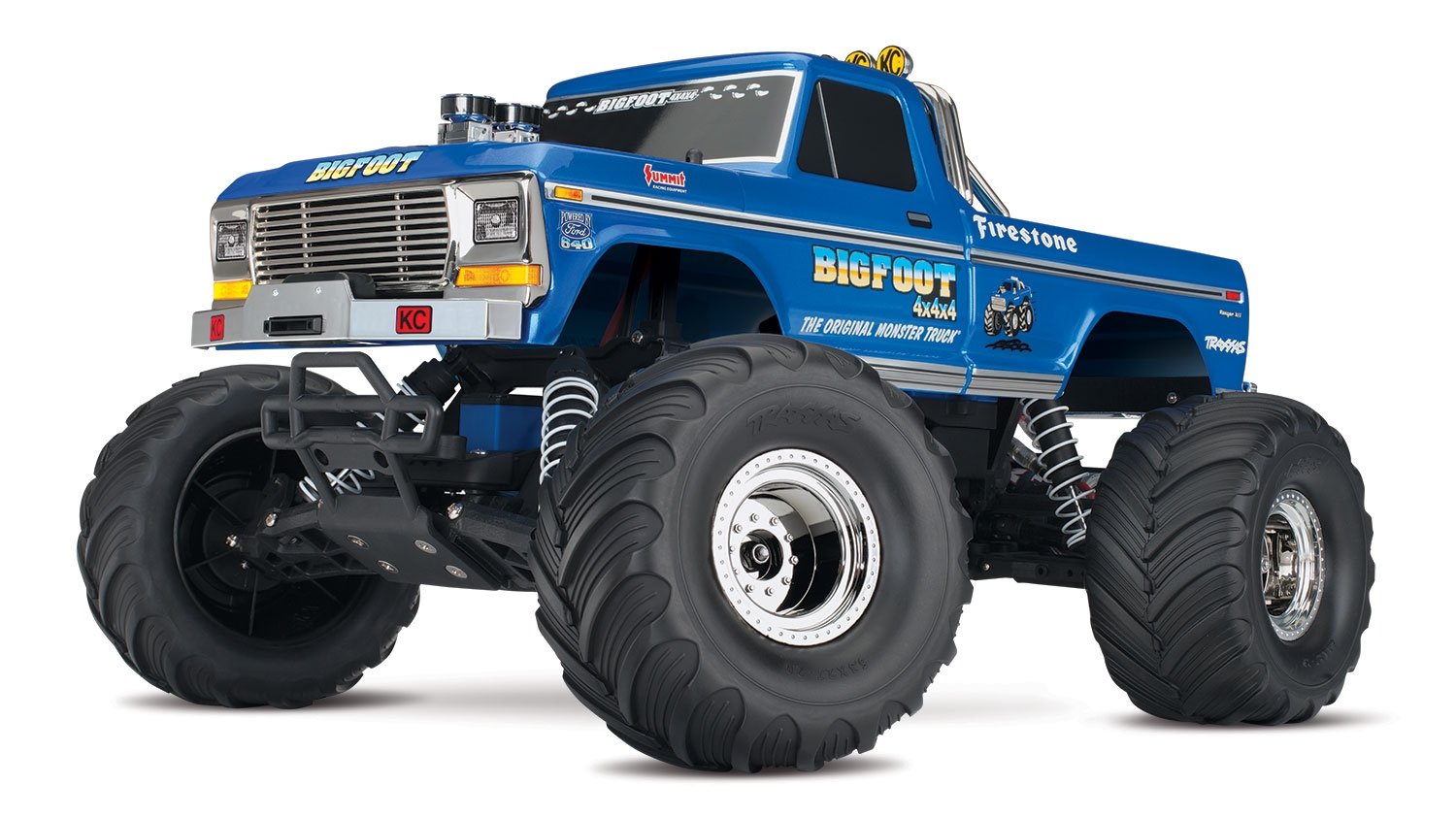 Радиоуправляемые монстр трак Traxxas BIGFOOT® No. 1 TRA36034-1 Купить с  доставкой